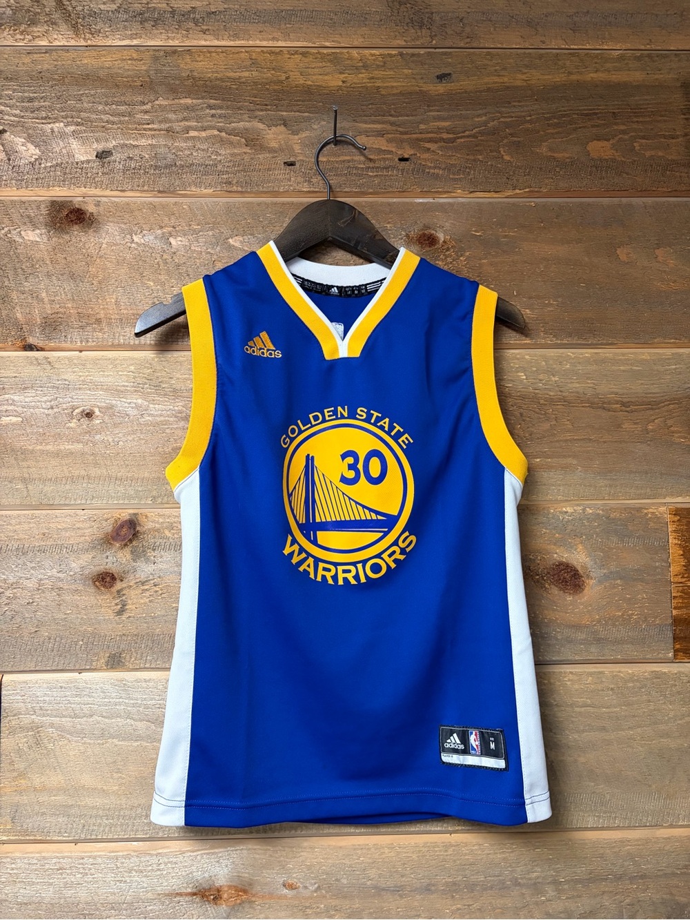 Golden State Warriors Stephen Curry 30 Jersey Adidas youth M Unisex